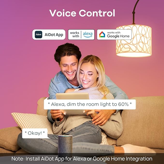 Linkind Smart Light Bulbs, Smart Bulb that Work - Image 3