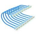 Cat 6 Patch Cables 7 feet, Slim Cat6a Ethernet Patch Cable 10Gbps 550Mhz by Unknown