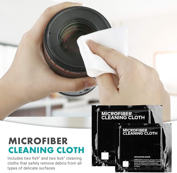 Movo Deluxe Essentials DSLR Camera Cleaning Kit - Image 5