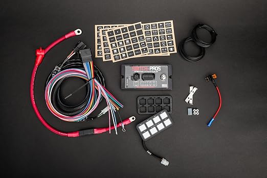 Switch Pros SP-9100 8-Switch Panel Power System With Concealed Mounting Hardware