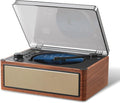 G Keni Retro CD Player with Bluetooth in/Out, Portable CD Player with Dual HiFi by GKeni