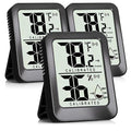 3 Pack Room Thermometer Indoor Hygrometer Digital Mini Humidity Meter Gauge by AyayaBoss