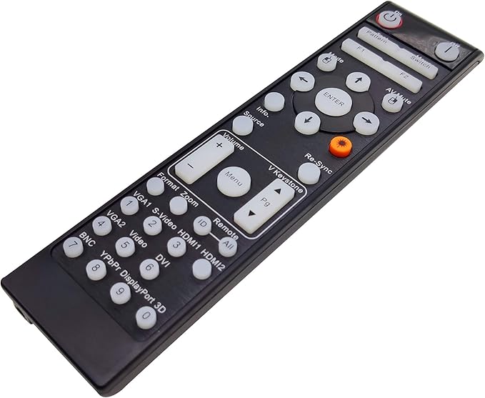 INTECHING BR-3070L Projector Remote Control for Optoma DH1014, EH415, EH415ST, EH500, EH503, EH503e, EH505, EH505-B, EH505e, EH515, EH515T, EH615T, W415, W505, W515, W515T, WU515, WU515T, X515