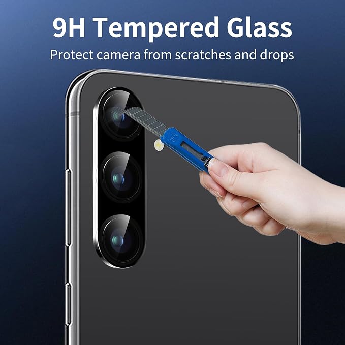 3 Pack Camera Lens Protector for Samsung Galaxy A16, Tempered Glass Camera - Image 4