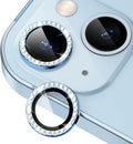 for iPhone 14 / iPhone 14 Plus Camera Lens Protector Bling, 9H Hardness by Xfilm