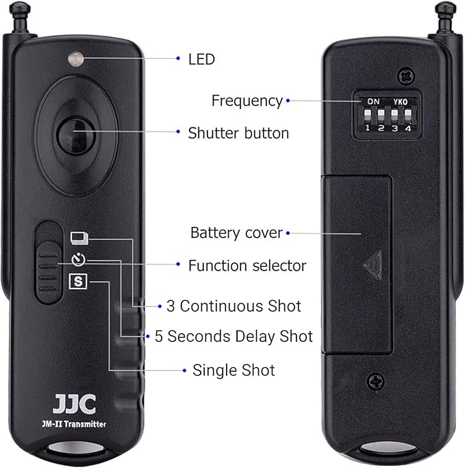 JJC Wireless Remote Control Shutter Release - Image 2