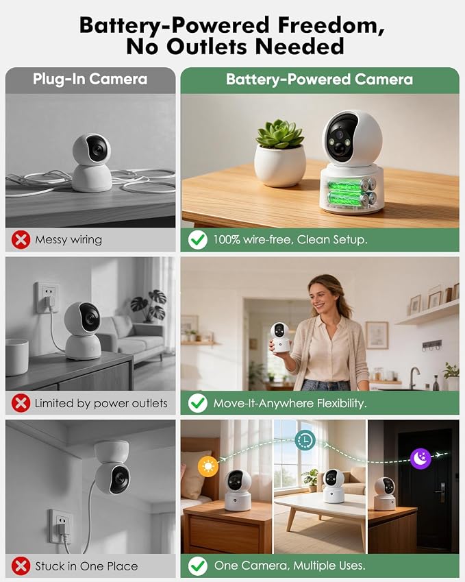 Battery Powered Indoor Camera Wireless - Image 2