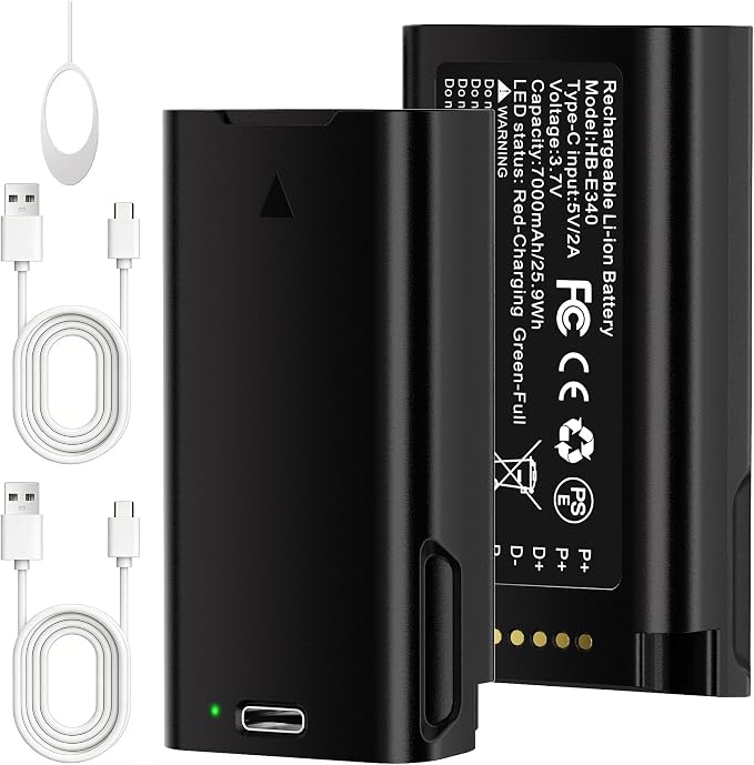 Fulpower 2-Pack 7000mAh High Capacity Rechargeable Battery Compatible by Fulpower