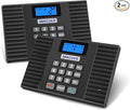 SANZUCO 60D Intercoms Wireless for Home, Full Duplex Intercom System for House/Business, 1400ft Intercoms Hands-Free Real-Time Talk, Expandable to 18 Stations, Group Call & Auto Answer (2 Stations)