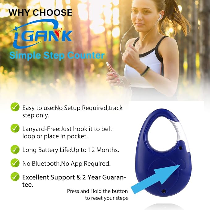 Simple Walking Pedometer 3D Step Counter - Image 3