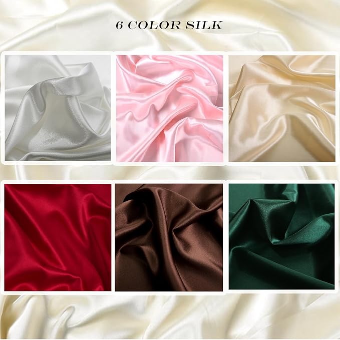 Product Photography Backdrops：6PCS Luxury Silk Texture Photo Props- Jewelry - Image 6