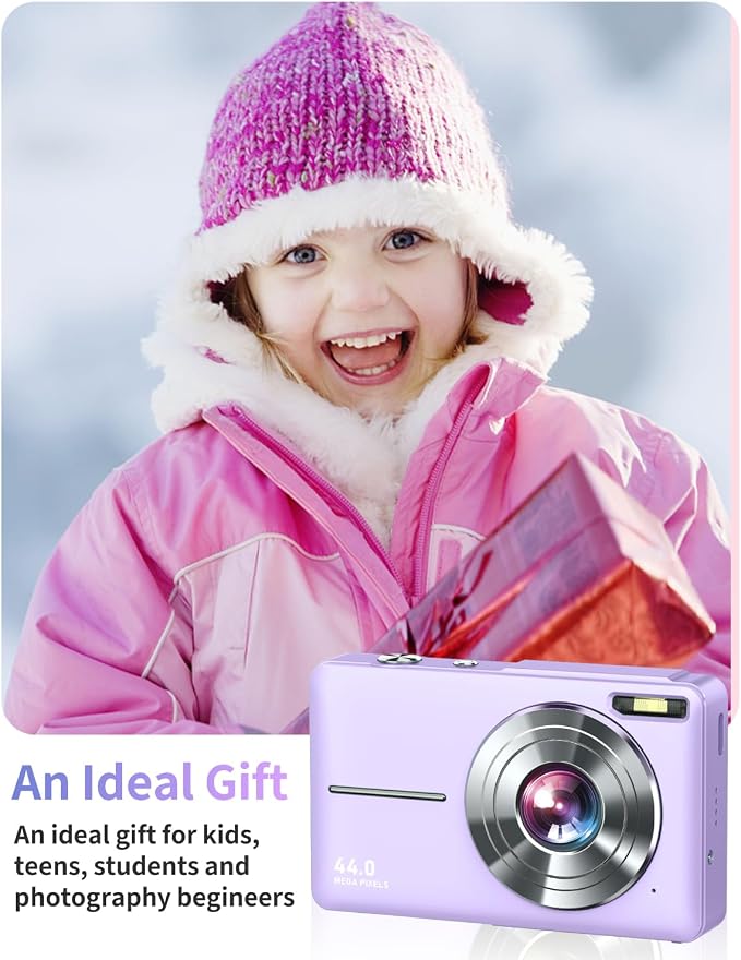 Digital Camera, FHD 1080P Point and Shoot Camera - Image 6