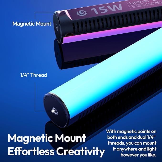 ULANZI B15RGB Magnetic RGB Light Wand - Image 4