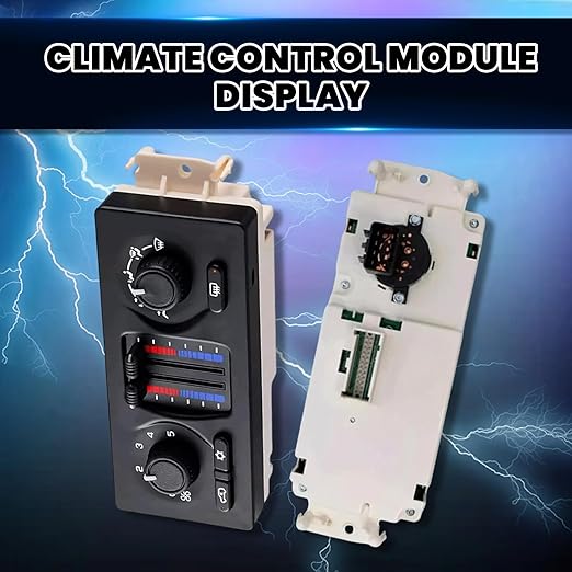 599-210XD Climate Control Module - Compatible with 2003-2009 Chevy Silverado/Avalanche/Suburban/Tahoe/Trailblazer, GMC Sierra/Yukon/Envoy, Cadillac Escalade