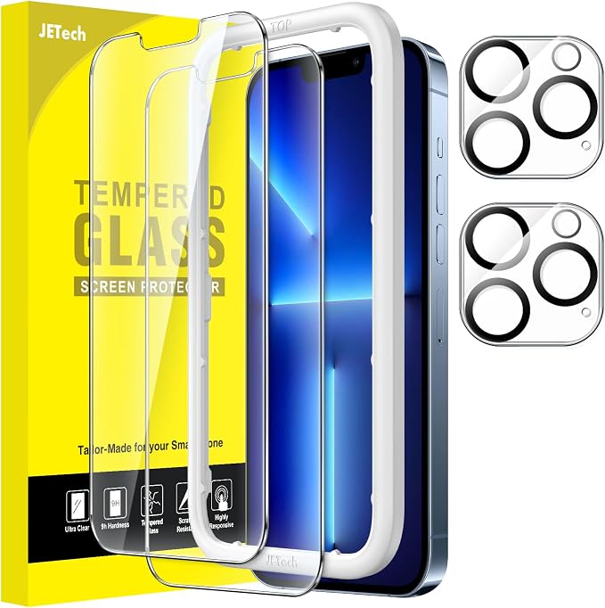 JETech Screen Protector for iPhone 13 Pro 6.1-Inch by JETech
