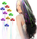 20pcs Multicolor LED Flashing Fiber Optic Hair Barrettes by Wiekose