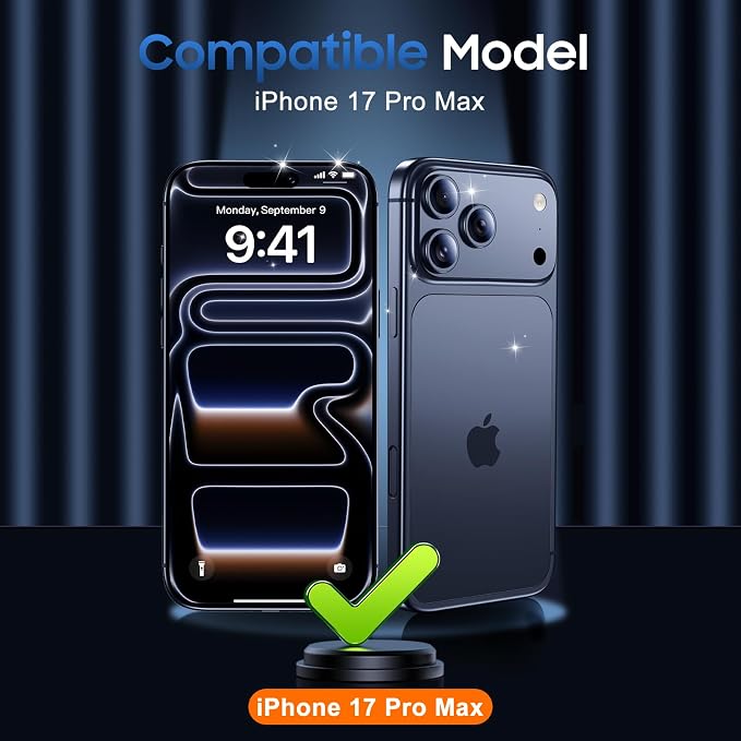 UniqueMe Compatible for 3 Pack iPhone 17 Pro Max Camera Lens Protector - Image 7