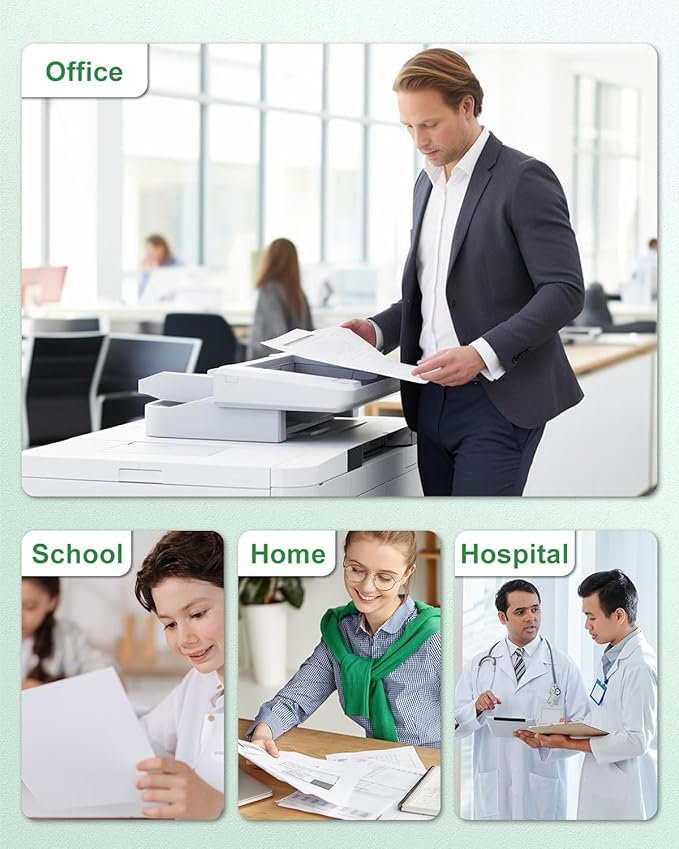 EaseFusion 67XL Ink Cartridges Black/Color Combo Pack Replacement for HP Ink 67 for 67XL HP Printer Ink Compatible with DeskJet 2855e 2755e 2700 4255e 4155e 4100 Envy 6000 6055e 6455e Printer