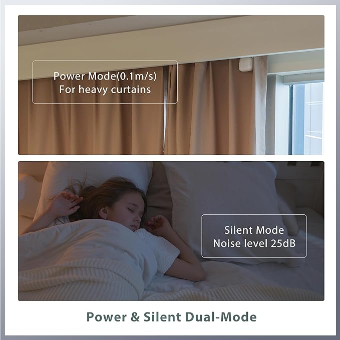 Takkicept Automatic Curtain Opener Electric: Smart Remote Control Closer｜Long-Lasting Battery/Type-C｜No Drill for 8-40mm Roman Rods/T-Tracks & U-Rails｜Quiet Motor Robot for Bedroom/living room