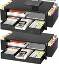 OPNICE Desk Organizer and Accessories, 2-Tier Computer Monitor Stand Riser by OPNICE