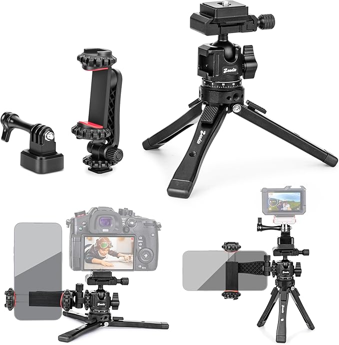 Zeadio Heavy Duty Metal Tripod Kit by Zeadio