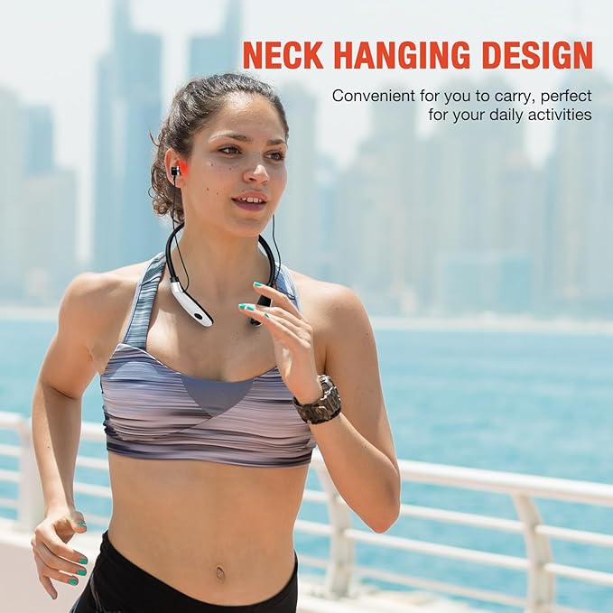 650nm Red Light Therapy Device for Nose & Ear, Portable Neck Hanging 2-in-1 Red Light Therapy Kit with Silicone Sleeve, Non-Invasive Nasal & Ear Soothing Device for Personal Wellness Easy to Use