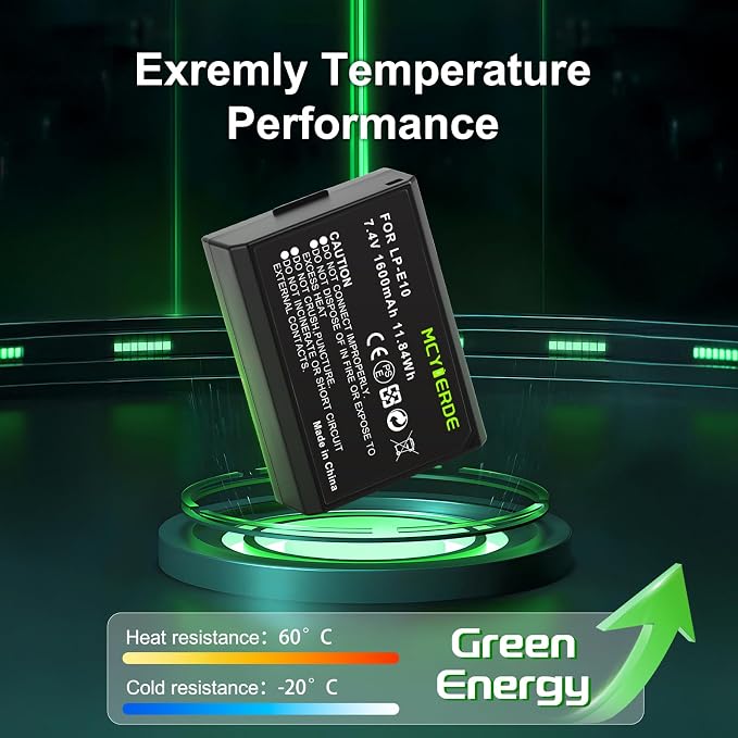 LP-E10 Replacement Battery Compatible - Image 4