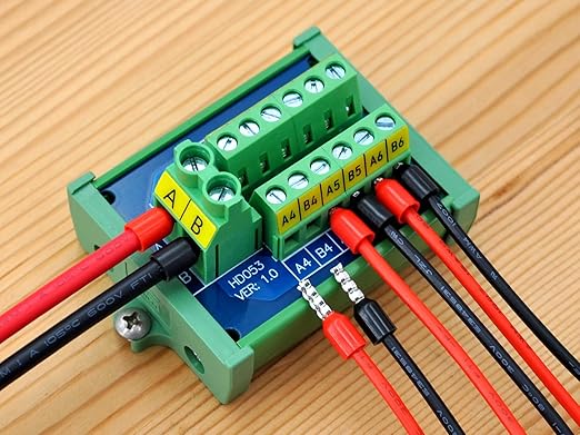 Screw Mount 30Amp 48V 2x6 Position Screw Terminal Block Distribution Module
