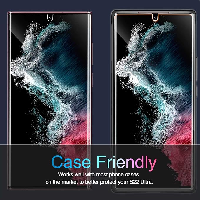 IMBZBK for Samsung Galaxy S22 Ultra 5G Screen Protector, 3 Flexible TPU Film - Image 6
