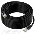 Cat5e Ethernet Cable 100 FT, Long Cat 5e Internet Cable, Standard RJ45 Connector by Kxable