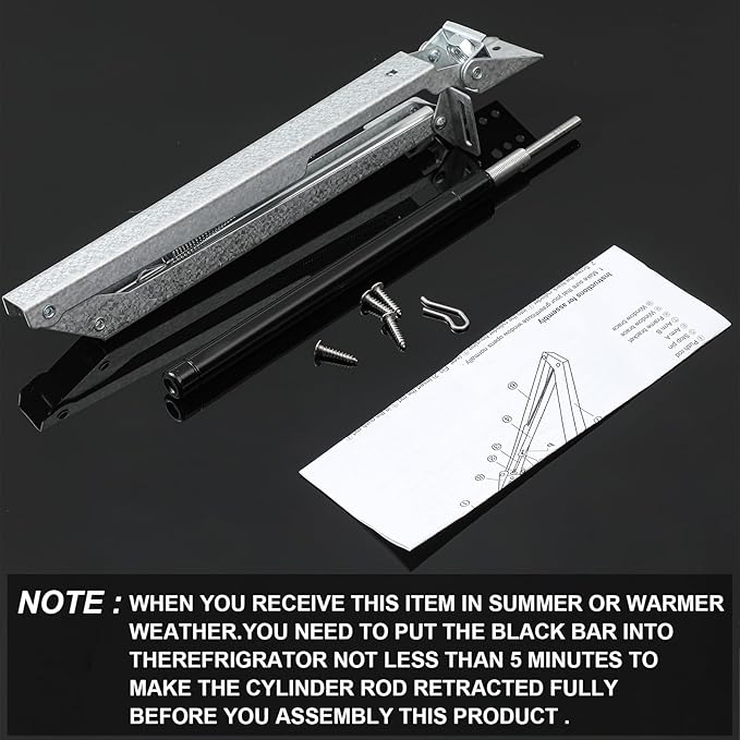 Amylove 2 Pcs Single Spring Automatic Roof Vent Opener Greenhouse Accessories Solar Greenhouse Heater Sensitive Ventilation Kit Automatic Window Vent Opener Replacement for Gardening