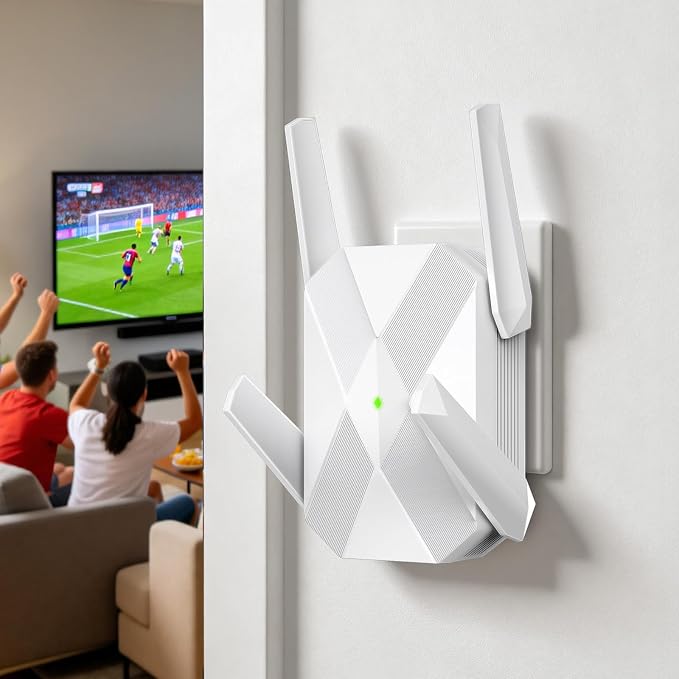 2026 AX3000 WiFi 6 Extender, WiFi Extender Signal Booster by INMUA