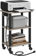 TUTOTAK 3 Tier Printer Stand, Rolling Printer Cart by ChoosetutotakFurnitureBuildYourCozyHome