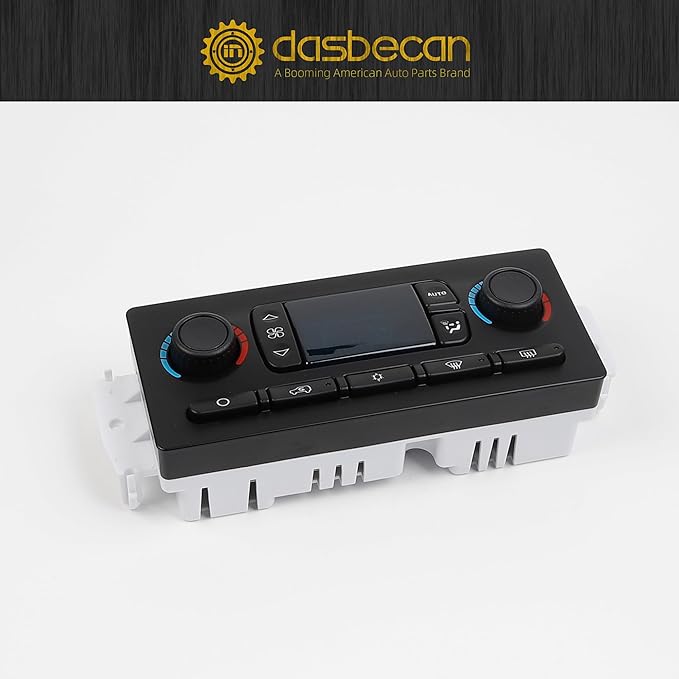 Dasbecan 599-211XD AC Climate Control Module Compatible with 2003-2004 Cadillac Escalade Chevrolet Avalanche Silverado Suburban Tahoe GMC Sierra Yukon Replace#10367041 10367042