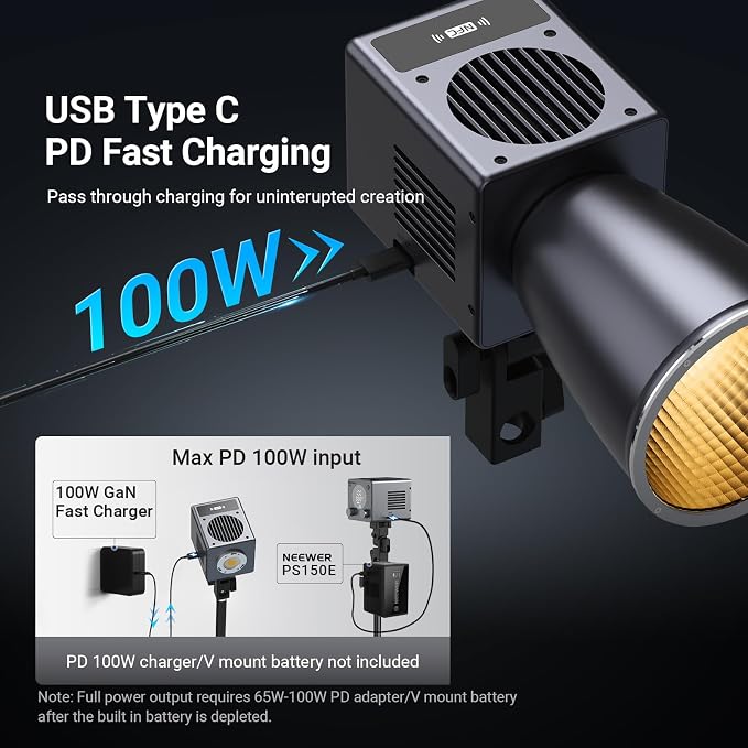 NEEWER 60W Mini LED Video Light - Image 4