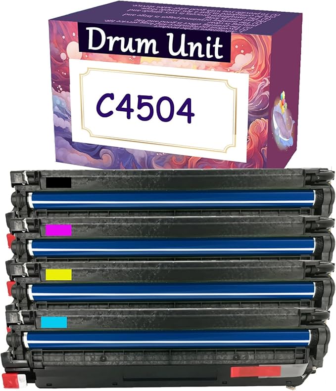 AOKLEY Compatible for Ricoh C4504 4504 Image Unit Replacement for MP C4504SP C5504SP C6004SP Printer 1 Set