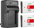 Kastar 2-Pack NP-BG1 Battery and AC Wall Charger Replacement by Kastar