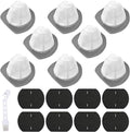 8 PACK 2033 Replacement Filter Compatible with Bissell Featherweight Stick Lightweight Bagless Vacuum Cleaner 20331, 20333, 20334, 20336, 20339, 2033M,8 Mesh Filter 8 Foam Filters, Replace No.#1611508