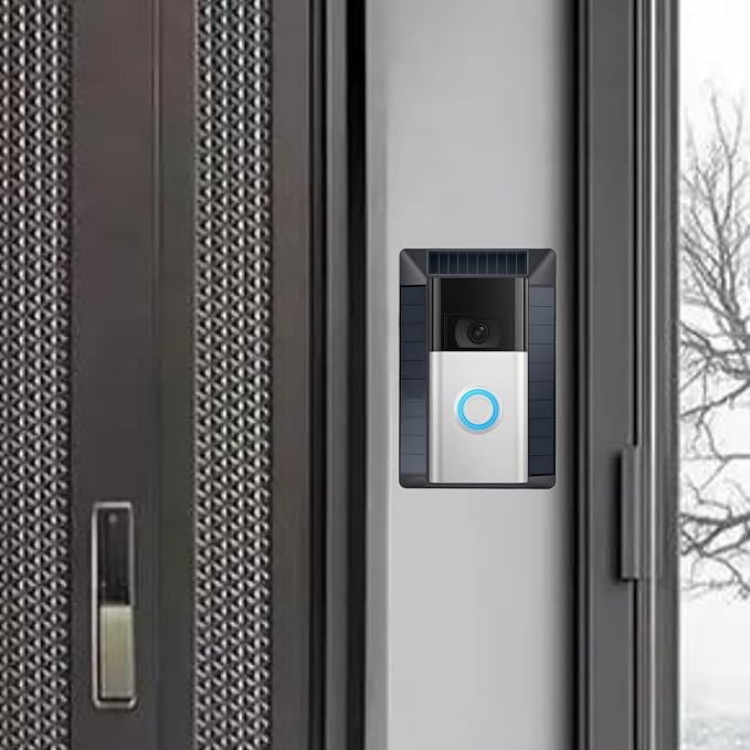 Solar Charger Compatible with Ring Video Doorbell, Micro USB Port Only - Image 7