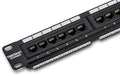 TRENDnet 24-Port Cat6 Unshielded Patch Panel, Wallmount or Rackmount, Compatible by TRENDnet