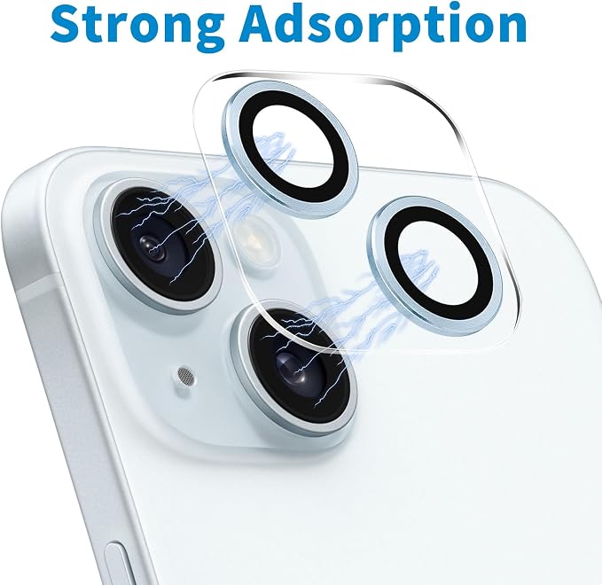 Dengduoduo 3 Pack Tempered Glass Camera Lens Protector - Image 4