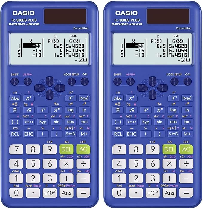 Casio fx-300ES Plus 2nd Edition – Standard Scientific Calculator | 262 Functions by Casio