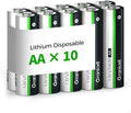 Granicell 10-Pack Lithium AA Batteries | 1.5V by Granicell