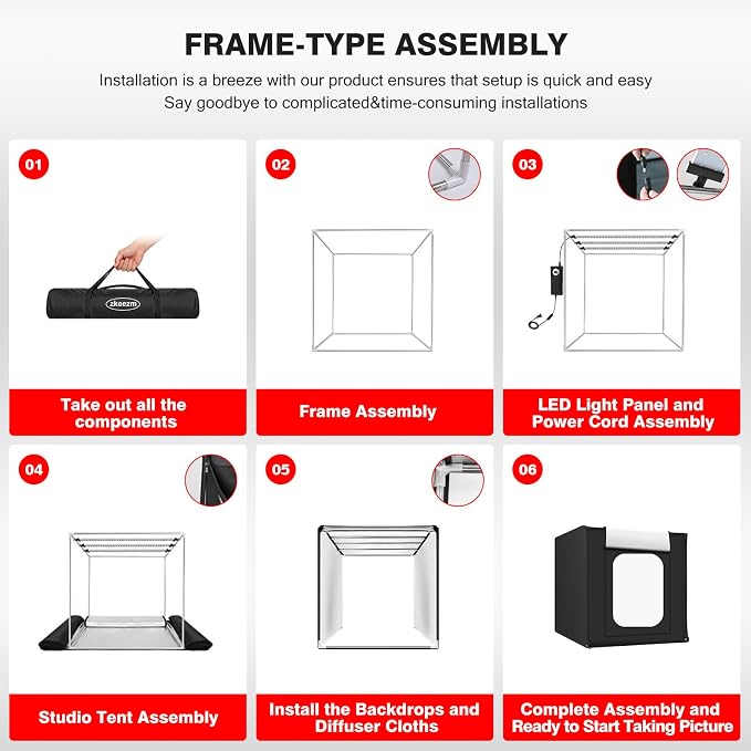Photo Light Box, 39 inch Photography Light Box - Image 8