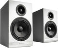 Audioengine HDP6 Passive Speakers Bookshelf Speakers Pair | Home Stereo High-Powered 2-Way Desktop Speakers | AV Receiver or Integrated Amplifier Required (White)