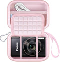 Lacdo Camera Carrying Case for Canon PowerShot ELPH 360/200/185/180/190/350 by Lacdo