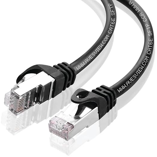 CAT 6 Shielded 100 ft Ethernet Cable, Indoor High-Speed 10Gbps Shielded CAT 6 - Image 2