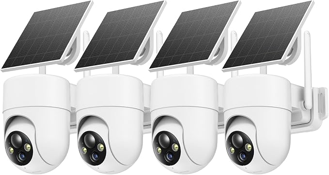 Oculview 2K Solar Security Cameras Wireless Outdoor, Cameras by Oculview