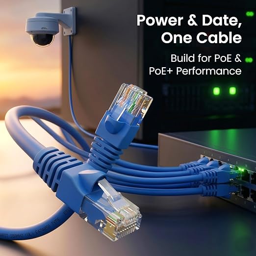 GEARit Cat 6 Ethernet Patch Cable 75 ft Blue - Image 7