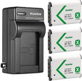 Kastar 3-Pack NP-BX1 Battery and AC Wall Charger Replacement by Kastar